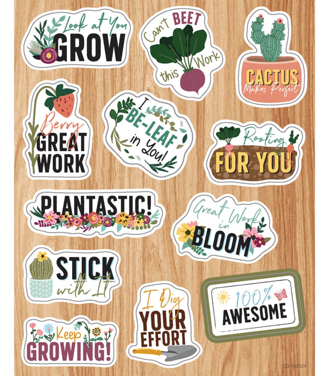 Carson Dellosa Motivational Sticker Packs, Inspirational Stickers for School Supplies, Reward Stickers, Incentive Chart, and Classroom Prizes, Positive Affirmation Stickers (6 Sheets)